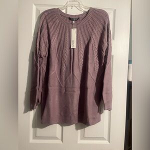Ladies BloomChic purple (lavender) sweater